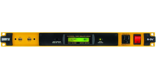 Gorila R-9v Regulador De Voltaje 8 Salidas 2000 Watts