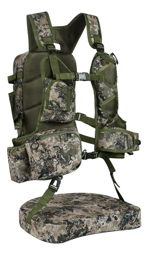 Uiihunt Chaleco De Pavo Con Asiento: Chaleco Ligero De Caza