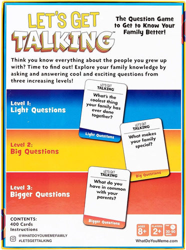 Juego De Mesa Let S Get Talking /familiar