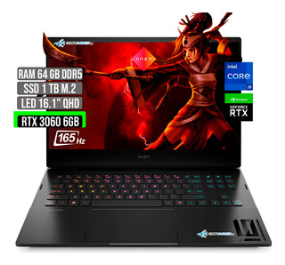 Hp Omen Rgb Intel Core I9 12900h Ssd 1tb Ram 64gb Rtx 3060