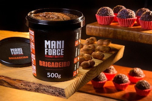 Imagem 2 de 5 de Kit 04x Pasta De Amendoim Maniforce Brigadeiro + Beijinho