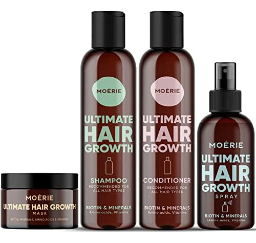 Moerie Shampoo And Conditioner Plus Hair Mask And Hair Spray