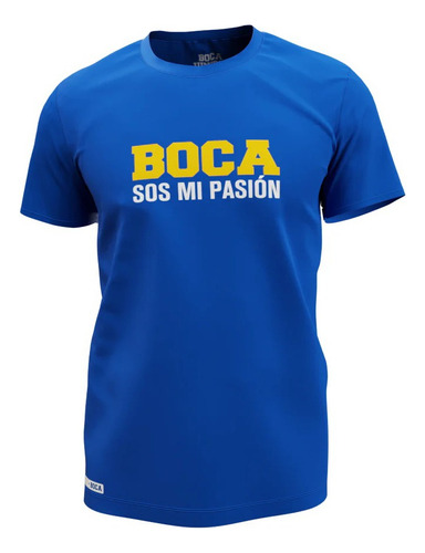 Remera Hombre Boca Juniors Casual Algodon Deportiva Licencia