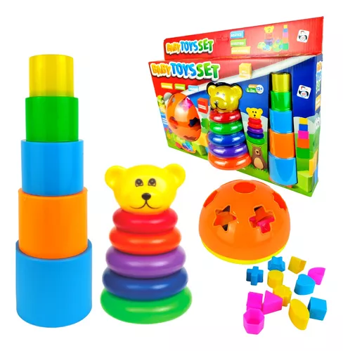 Brinquedos Para Bebe 1 Ano Educativo Didático Menino Menina - WebContinental