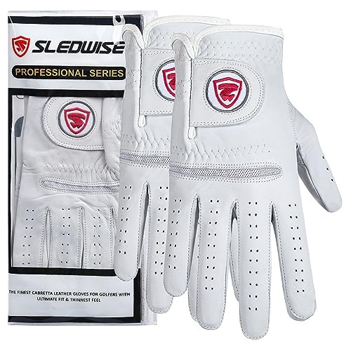 Guantes De Golf Sledwise Hombre Golfer De Mano Derecha 2 Pa