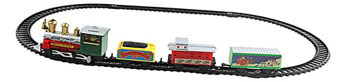 Tren Eléctrico Navideño, Juguete Para Niños, Tren Clásico [u