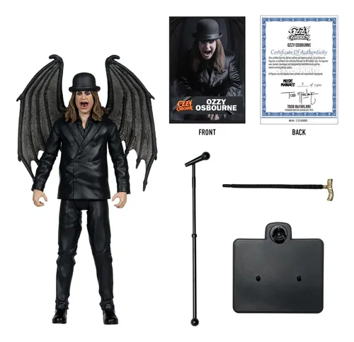 Figura De Acción Mcfarlane Music Maniacs Metal 6 Ozzy Osbour