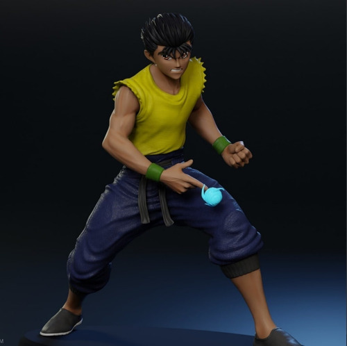 Archivo Stl Impresión 3d - Yu Yu Hakusho - Yusuke Urameshi S