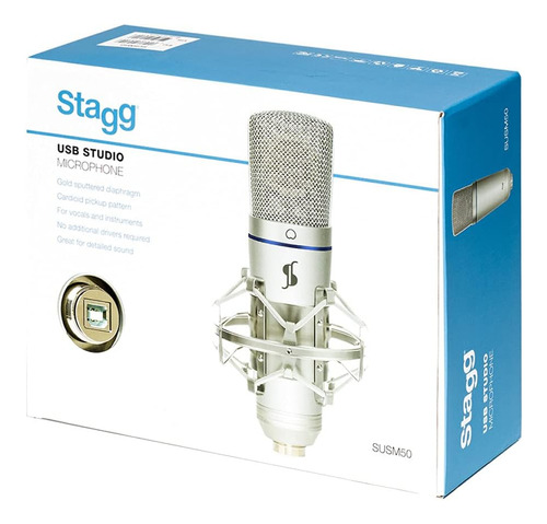 Micrófono De Condensador Vocal Stagg (susm50)