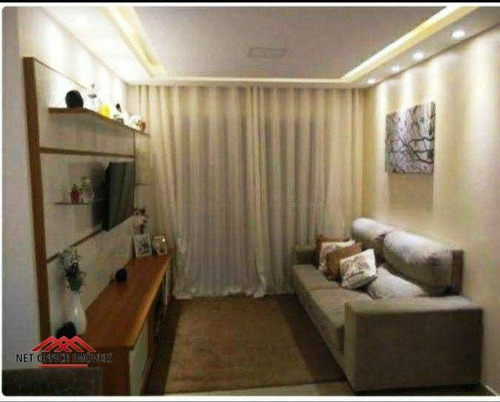 Imagem 2 de 15 de Apartamento Com 2 Dormitórios À Venda, 67 M² Por R$ 371.000 - Santana - São José Dos Campos/sp - Ap2473