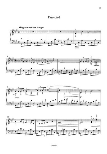 Suite Bergamasque For Piano / Suite Bergamasque Para Piano.