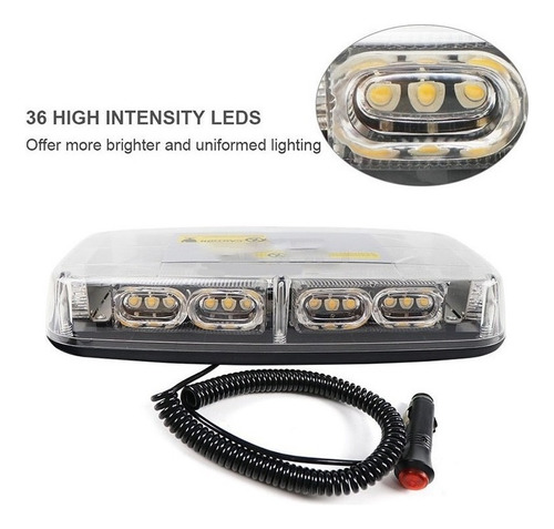 Torreta Led Type Patrulla Code 24 Functions Premium N