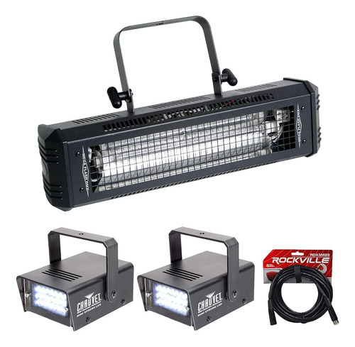 Luz Estroboscópica Compacta American Dj Mega Flash Dmx De 80