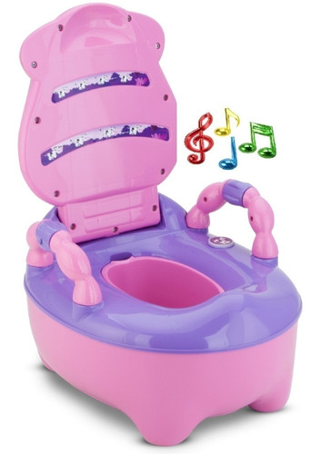 Troninho Infantil Fazendinha Musical Colors-prime Baby Rosa