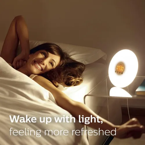 Luz De Despertador Philips Wake-up Light, Simulación De Aman