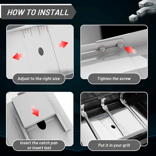 Grill grease tray hot sale