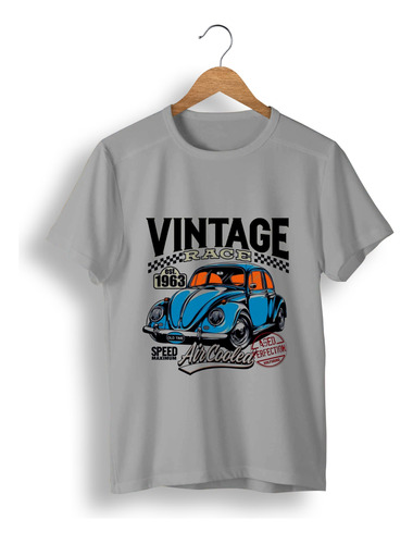 Remera: Vintage Beetle Memoestampados