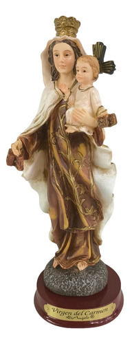 Virgen Del Carmen De Poliresina - Di Angelo 20 Cm