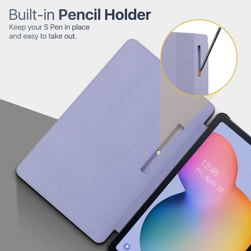 Funda Case Para Galaxy Tab S6 Lite P610 P613 Con Portalápiz