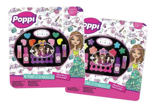 Set De Maquillaje Pinturita Nena Poppi Tv Nvo 21665 Bigshop