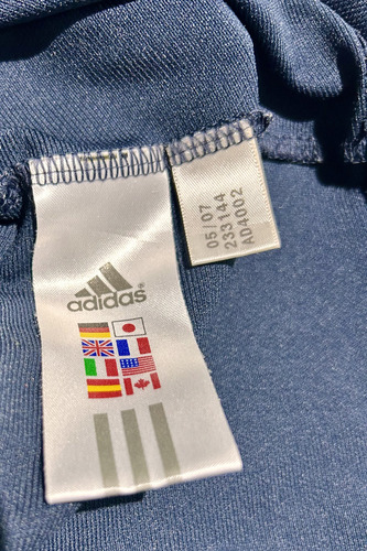 Sudadera adidas Medio Cierre Hombre Talla L Color G (Usado)