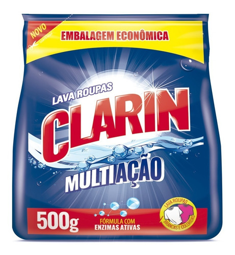 Sabão Em Pó Clarin Lavagem Perfeita Bem Cheiroso Full - 500g