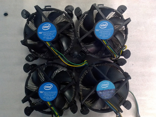 Cooler Fan Ventilador Disipador Intel 1200/1150/1151/1155/56