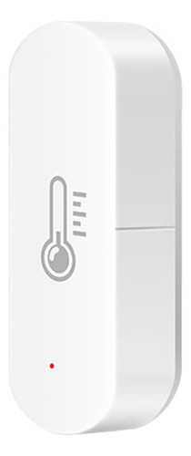 Zigbee Temperature Humidity Sensor With App Alarm Function