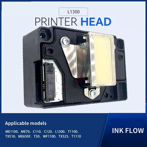 Cabezal De Impresión Para Epson L1300 T1110 Me70 Me650f