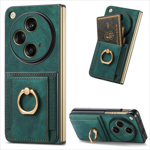Funda Para Oppo Find N3 N5 Case Cartera Cuero Magnético