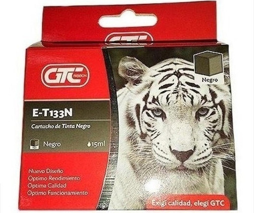 Cartucho Alternativo T133 Negro Gtc P/tx235w/tx420w/tx320f