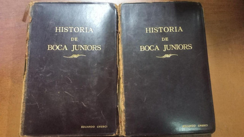 Historia De Boca Junior(2 Tomos)-eduardo Cresci-lib Merlín