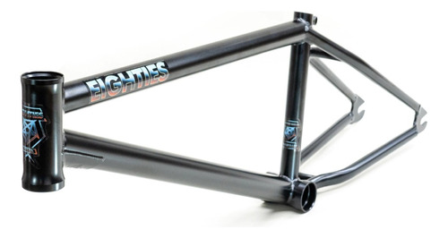 Cuadro Bmx Eighties Painkiller ¡full Cromo Pro! Negro 20.60