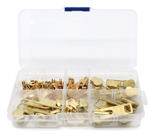 Zipper Repair Kit Solution Metal Ykkâ® Assorted Brass...