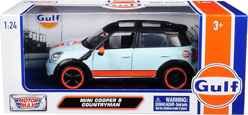 Mini Cooper S Countryman Gulf 1:24 Motor Max