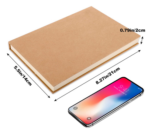 Cuaderno Labuk Blank, 120 Hojas, 100 G/m², 14 X 21 Cm, Tapa