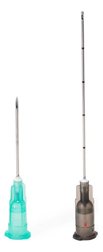 Kit Com 10 Micro Cânulas Dermia P/ Preenchimento 22g X 50mm