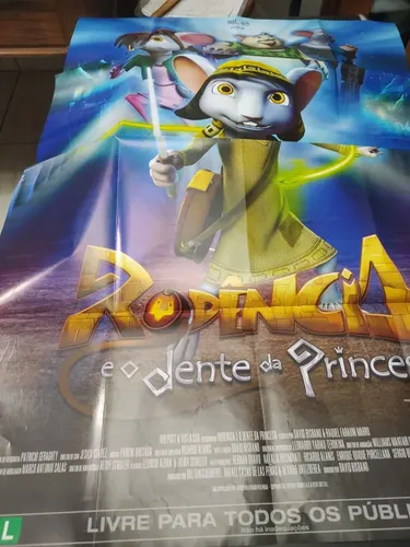 Poster Filme Rodência E O Dente Da Princesa (locadora S/ Dvd