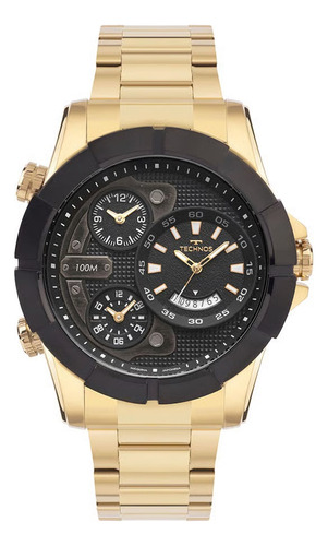 Relógio Technos Masculino Analógico Legacy Dourado Original
