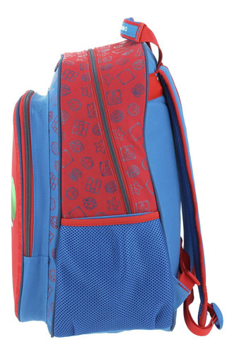 Mochila Escolar Grande Chenson Original De Super Mario Bros Super Nintendo Gamer Geek Yoshi, Mochila Reforzada Ideal Para Primaria Y Secundaria Niño