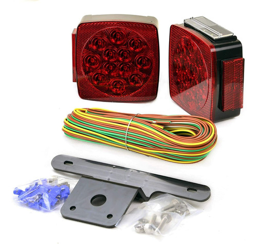 Libra Slim Led Submersible Square Tail/side Light Kit Fo Ugg