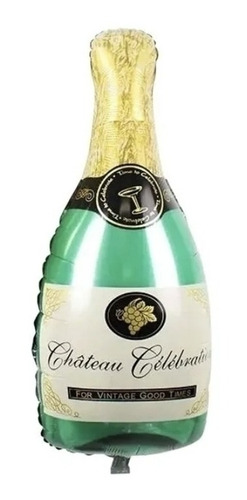 Globo Botella Champagne Grande X 1