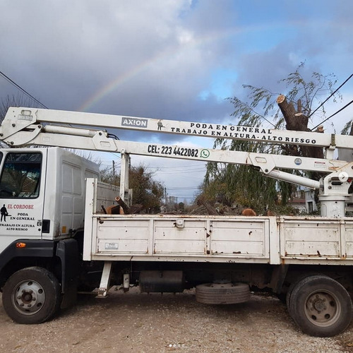 Ford Cargo 915 Hidroelevador Axion 15mts De Altura