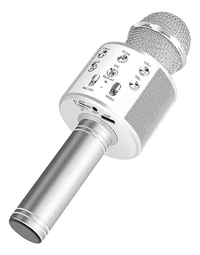 Microfono Inalambrico Bluetooth Para Karaoke Con Parlante ®