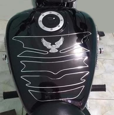 Protetor Tank Pad Tanque Custom Moto Kasinski Mirage 250 650