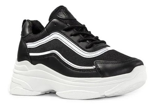 Imagen 2 de 2 de Zapatilla 47 Street Plataforma Splice Reflectiva