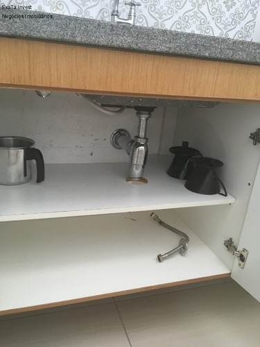 Imagem 19 de 30 de Apartamento À Venda Itaim / Vila Olimpia, Mobiliado Com 40,00 M², Sala Com Sacada, Quarto, Banheiro, Cozinha, Uma Vaga De Garagem Rotativa, O Prédio Oferece Área Gourmet, Academi - Ap00627 - 692833