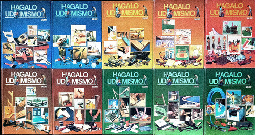 10 Libros De 15 Faltan 5 Últimos Hágalo Usted Mismo Salvat 