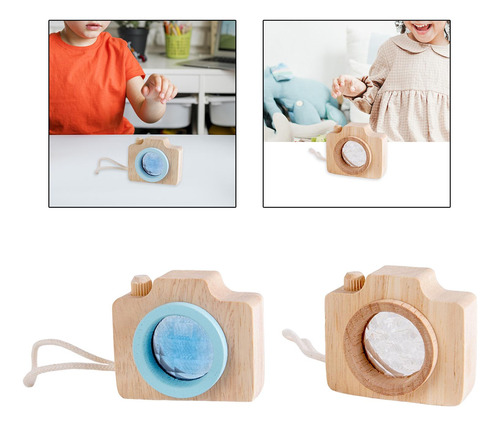 Mini Juguete De Madera Caleidoscopio Juguete Regalo Para