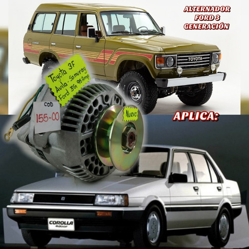 Alternador Toyota Ávila 95 Amperios 